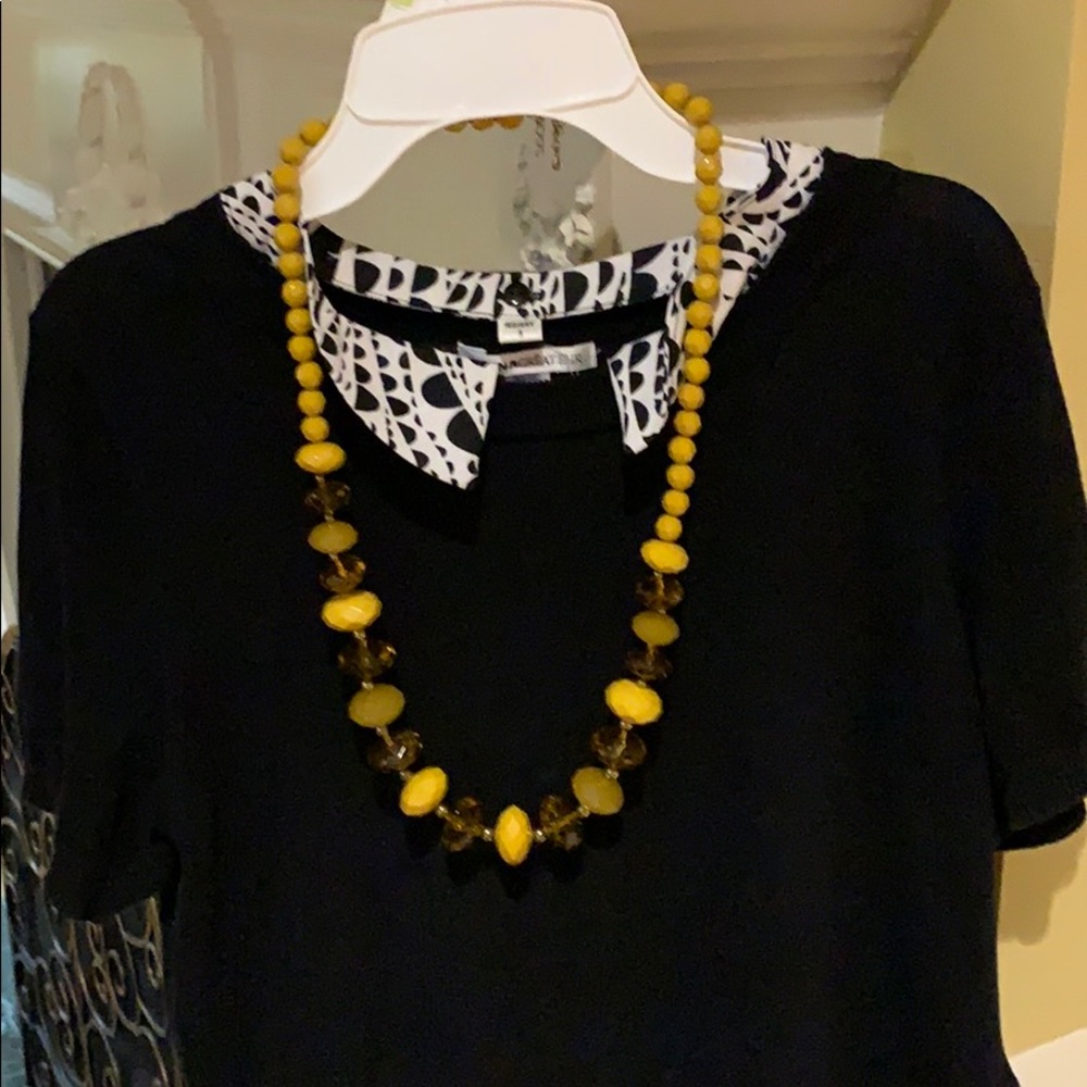 Sweater necklace